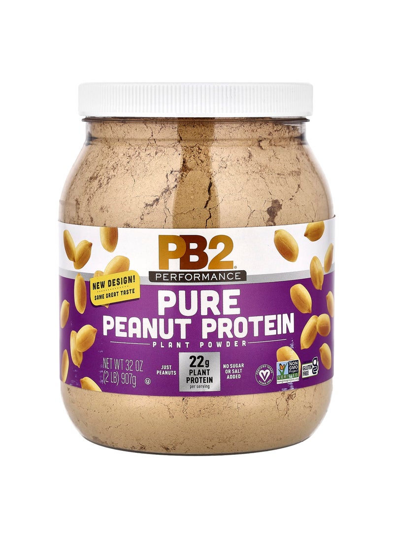 Performance, Pure Peanut Protein Plant Powder, 2 lb ( 907 g)